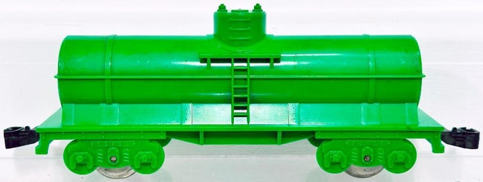 Marx Postwar O Gauge Green City Service Single Dome Tank Car Factory Prototype