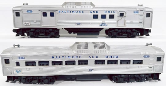 Lionel Postwar O Gauge 400 Budd Power Car X2