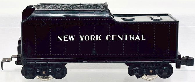 Marx Postwar O Gauge New York Central 4 wheel plastic Tender Factory Prototype