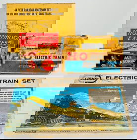 Lionel Postwar O Gauge Set #11520-6 Unit Steam Freight Set Boxed