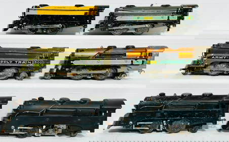 Marx Postwar O Gauge Six (6) Assorted Locomotives (1 of 6)