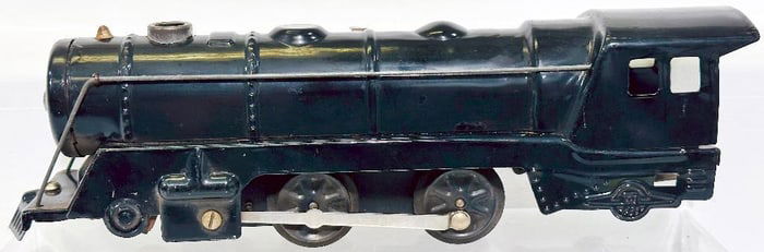 Marx Postwar O Gauge 0-4-0 black metal Locomotive Factory Prototype