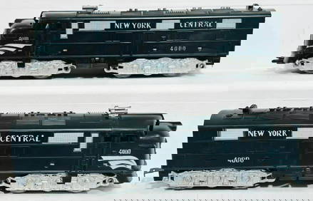 Marx Postwar O Gauge New York Central A?A Diesel Units Powered and Nonpowered 4000 Diesel Units (1 of 6)