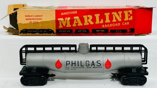 Marx Postwar O Gauge PhilGas Freight Car Factory Prototype