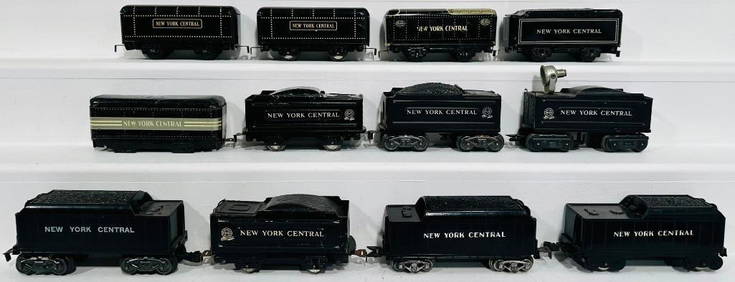 Marx Postwar O Gauge Twelve (12) Assorted Tenders (1 of 6)