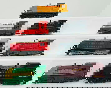 Marx Postwar O Gauge Seven (7) Assorted Switchers