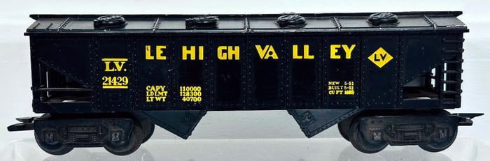 Marx Postwar O Gauge Lehigh Valley Cement Car Factory Prototype
