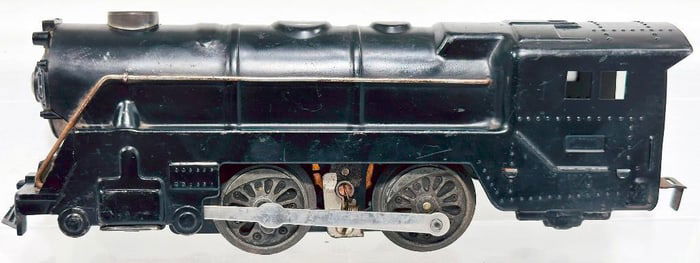 Marx Postwar O Gauge 0-4-0 Black Sheet-Metal Locomotive Factory Prototype