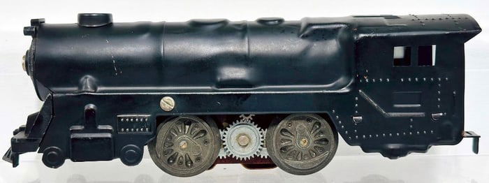 Marx Postwar O Gauge 0-4-0 Black Sheet-Metal Locomotive Factory Prototype