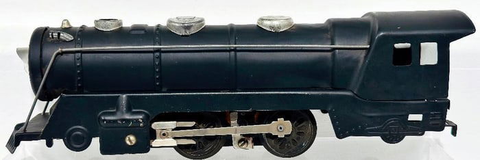Marx Postwar O Gauge 0-4-0 Black Shiny sheet-metal Locomotive Factory Prototype