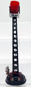 Marx Postwar O Gauge plastic Searchlight and metal Tower Factory Prototype
