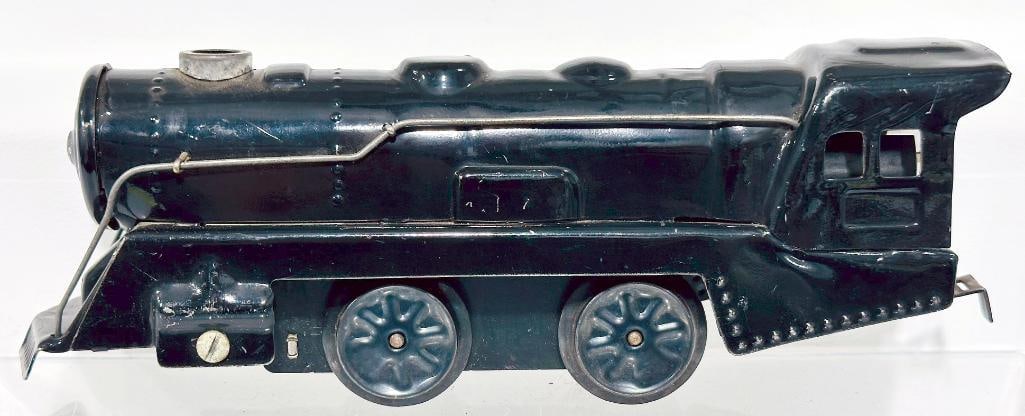 Marx Postwar O Gauge 0-4-0 Black Sheet-Metal Locomotive Factory Prototype (1 of 6)