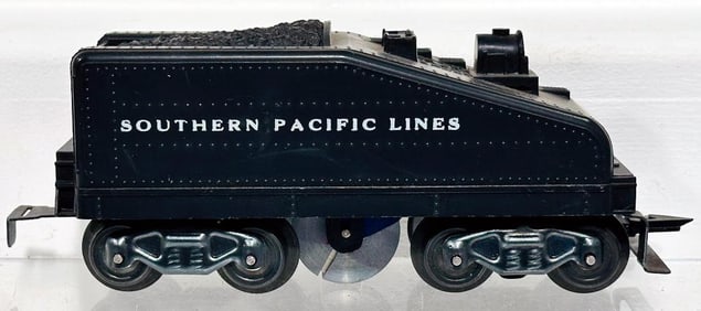 Marx Postwar O Gauge Southern Pacific Lines Black Tender Factory Prototype