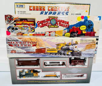 K-Line Modern O Gauge Seven Unit Circus Train Set/K-Line Cross-Country Express Train Set/Bachmann (1 of 7)