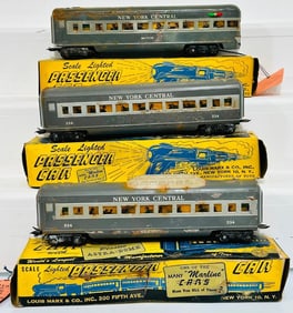 Marx Postwar O Gauge Astro Dome Passenger Car X3 Factory Archives