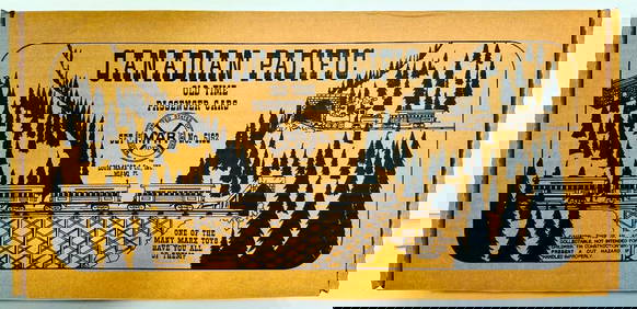 Marx Modern O Gauge Canadian Pacific Passenger Car X4 Boxed (1 of 2)