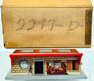 Marx Postwar O Gauge Union Station Factory Prototype