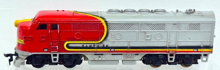 Marx Postwar HO Scale Santa Fe A Powered Diesel Unit Factory Prototype
