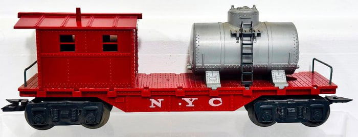 Marx Postwar O Gauge Work Caboose with Fuel Tank Factory Prototype