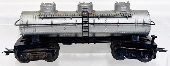 Marx Postwar O Gauge 3 Dome Tank Car Factory Prototype