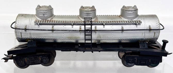 Marx Postwar O Gauge 3 Dome Tank Car Factory Prototype (1 of 7)