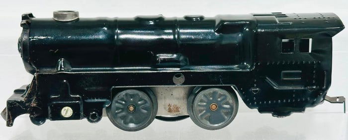 Marx Postwar O Gauge 0– 4-0 Black Clockwork Locomotive Factory Prototype