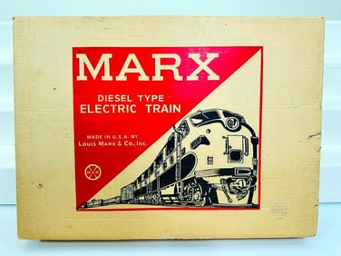 Marx Postwar O Gauge Outfit No. 41844 2002 New Haven Diesel Powered A-B Freight Set Boxed