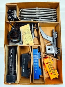Marx Postwar O Gauge Outfit No. 7421 490 Locomotive Freight Set Boxed