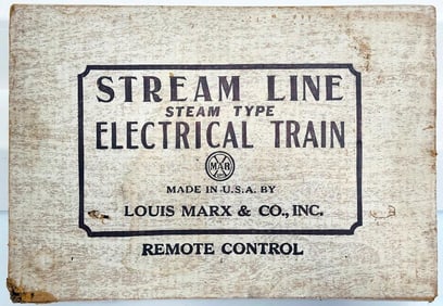 Marx Postwar O Gauge Outfit No. 5840 591 Locomotive Freight Set Boxed