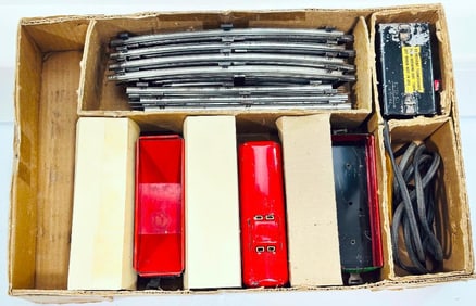 Marx Prewar O Gauge Outfit No. 25503 3000 Freight Set Boxed