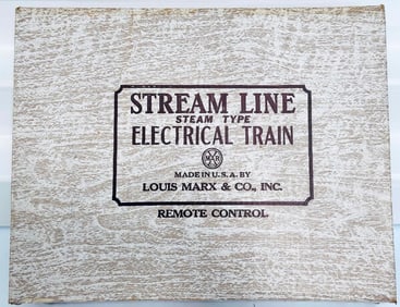 Marx Postwar O Gauge Outfit No. 9365 994 Locomotive Freight Set Boxed