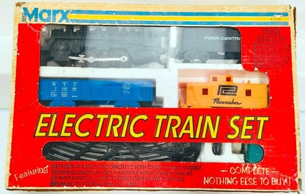 Marx Postwar O Gauge Outfit No. 4309 490 Locomotive Freight Set Boxed