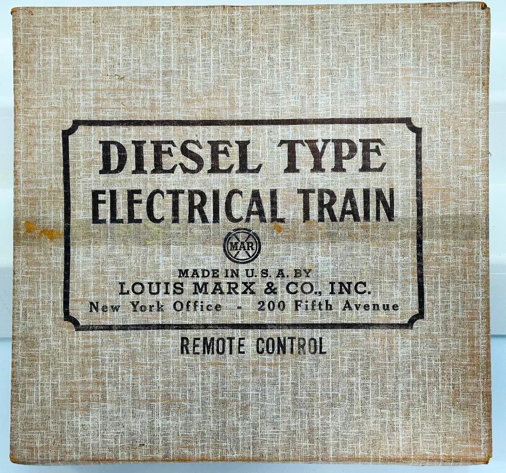 Marx Postwar O Gauge Outfit No. 8622 Monon A – B Diesel Freight Set Boxed (1 of 13)