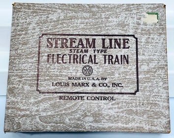 Marx Postwar O Gauge Outfit No. 25622 999 Locomotive Freight Set Boxed