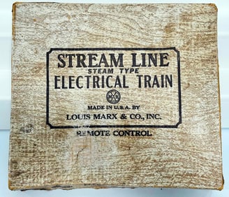 Marx Postwar O Gauge Outfit No. 25242 999 Locomotive Freight Set Boxed