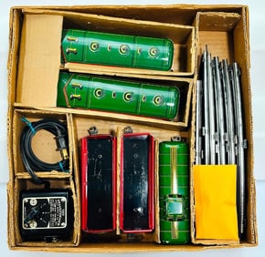 Marx Postwar O Gauge Outfit No. 8650 Seaboard A – A Diesel Freight Set Boxed