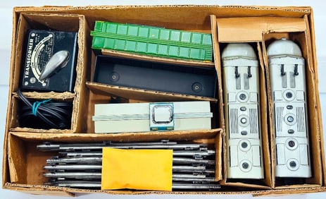 Marx Postwar O Gauge Outfit No. 29542 B&O A – A Diesel Freight Set Boxed