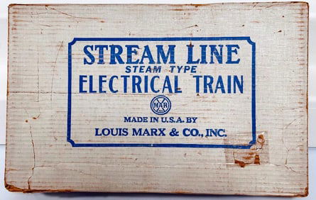 Marx Postwar O Gauge Outfit No. 4012 400 Locomotive Freight Set Boxed