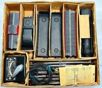Marx Postwar O Gauge Outfit No. 25224 999 Locomotive Freight Set Boxed