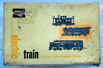 Marx Postwar O Gauge Outfit No. Allstate 9626 666 Army Locomotive Freight Set Boxed