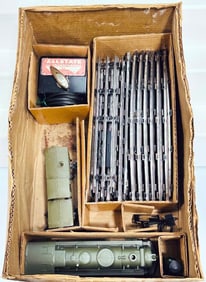 Marx Postwar O Gauge Outfit No. Allstate 9626 666 Army Locomotive Freight Set Boxed
