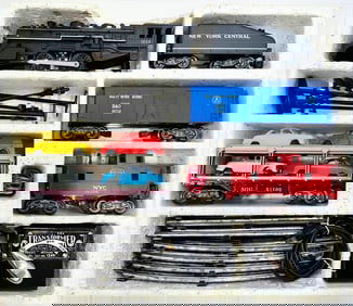 Marx Postwar O Gauge Outfit No. 15350 1666 Locomotive Freight Set Boxed