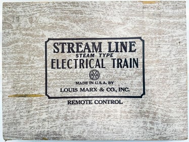 Marx Postwar O Gauge Outfit No. 25336 999 Locomotive Freight Set Boxed
