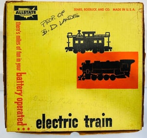 Marx Postwar O Gauge Outfit No. 9512 Allstate 198 0 – 4 – 0 Locomotive Freight Set Boxed