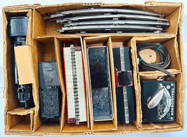 Marx Postwar O Gauge Outfit No. 4822 400 Locomotive Freight Set Boxed