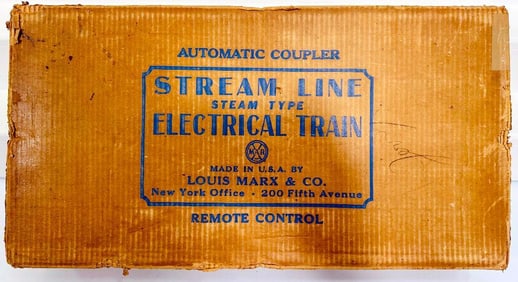 Marx Prewar O Gauge Outfit No. 15000 391 CP Locomotive Freight Set Boxed