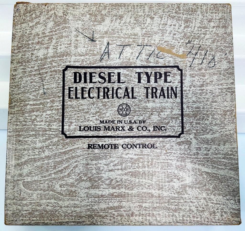 Marx Postwar O Gauge Outfit No. 44886 Western Pacific A – A Diesel Freight Set Boxed (1 of 13)