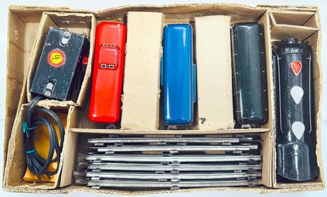 Marx Prewar O Gauge Outfit No. 3995 Commodore Vanderbilt Freight Set Boxed