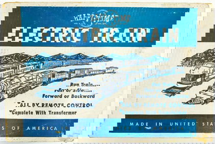 Marx Postwar O Gauge Outfit No. 09617 Happitime 400 Freight Set Boxed