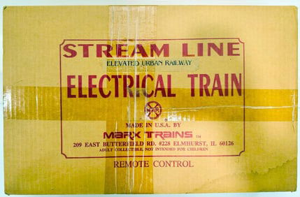New Marx Modern O Gauge Elevated Urban Railway Set Boxed